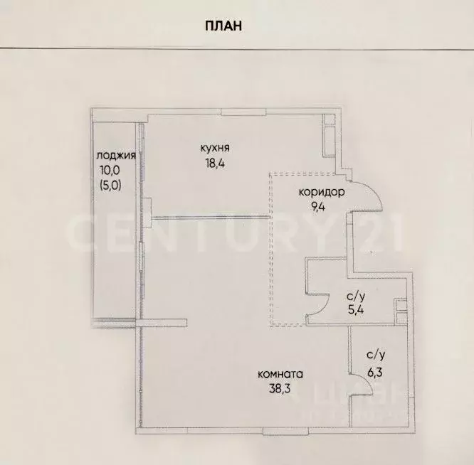3-к кв. Москва ул. Нижние Мневники, 7 (82.8 м) - Фото 1