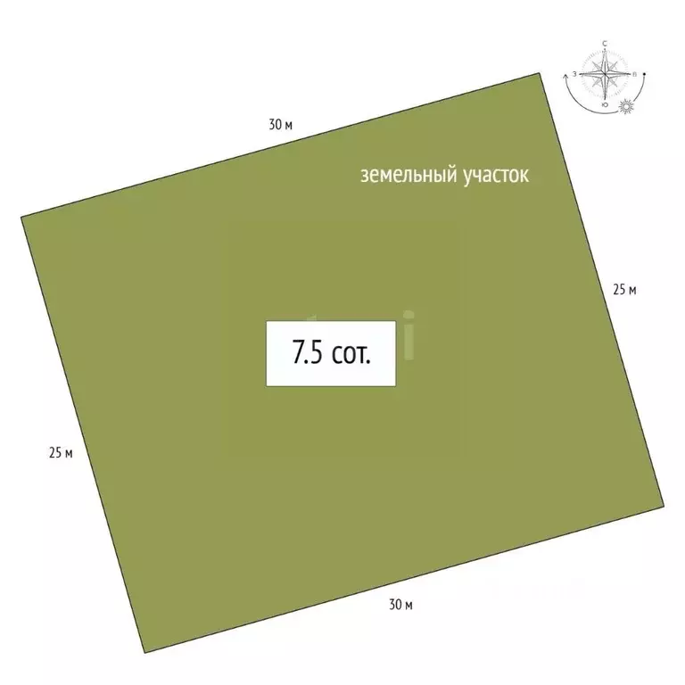 Участок в Алтай, Майминский район, с. Бирюля ул. Светлая, 64 (7.5 ... - Фото 1