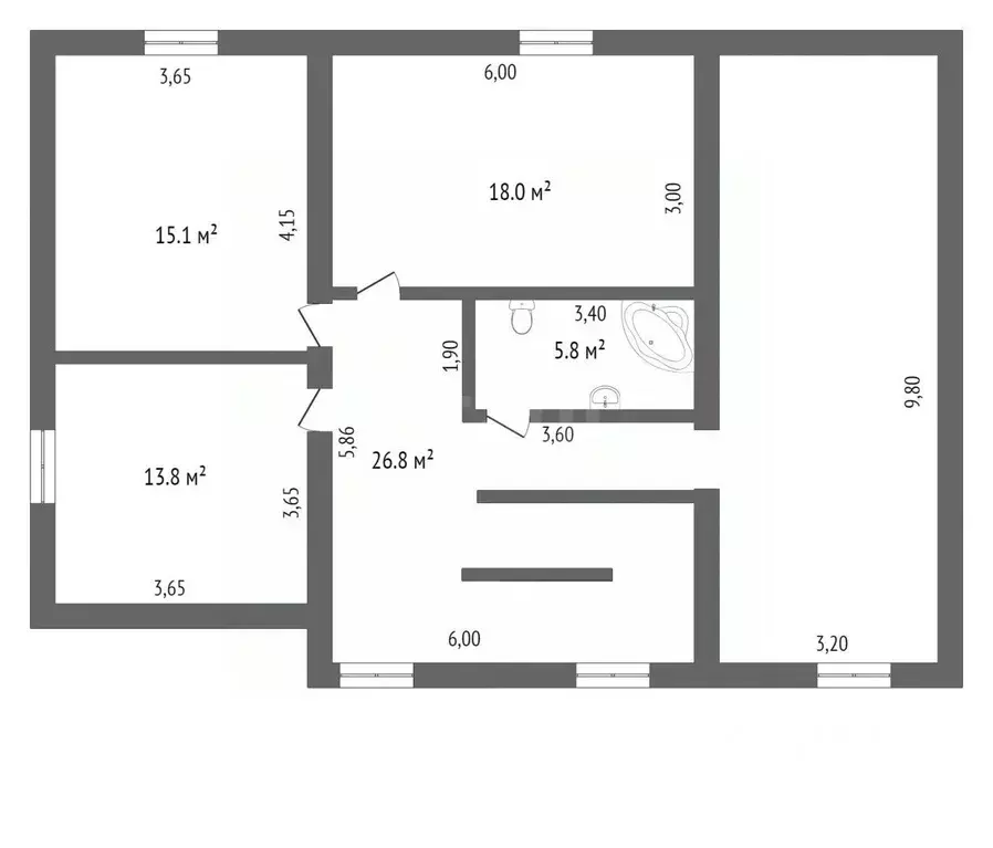 Дом в Калужская область, Калуга Сретенская ул., 1 (350 м) - Фото 2