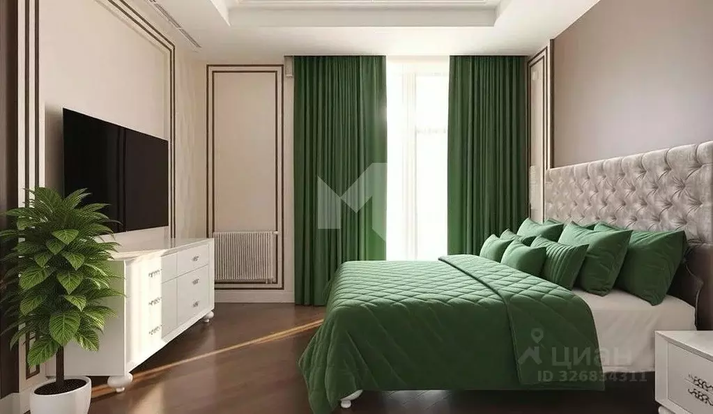 3-к кв. Москва 2-я Черногрязская ул., 6к2 (130.0 м) - Фото 1