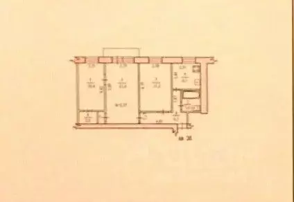 3-к кв. Хабаровский край, Хабаровск Тихоокеанская ул., 126 (55.1 м) - Фото 1