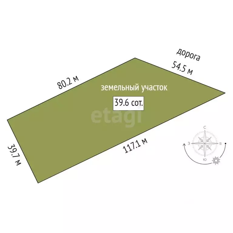 Участок в Тюменская область, Нижнетавдинский муниципальный округ, ... - Фото 2