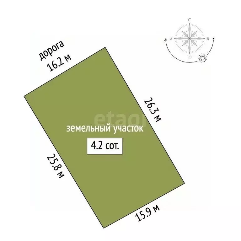 Участок в Крым, Феодосия муниципальный округ, Буревестник дп ул. ... - Фото 2