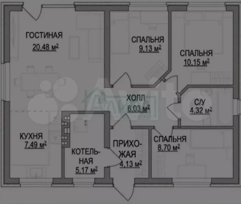 Дом 95 м на участке 5 сот. - Фото 0