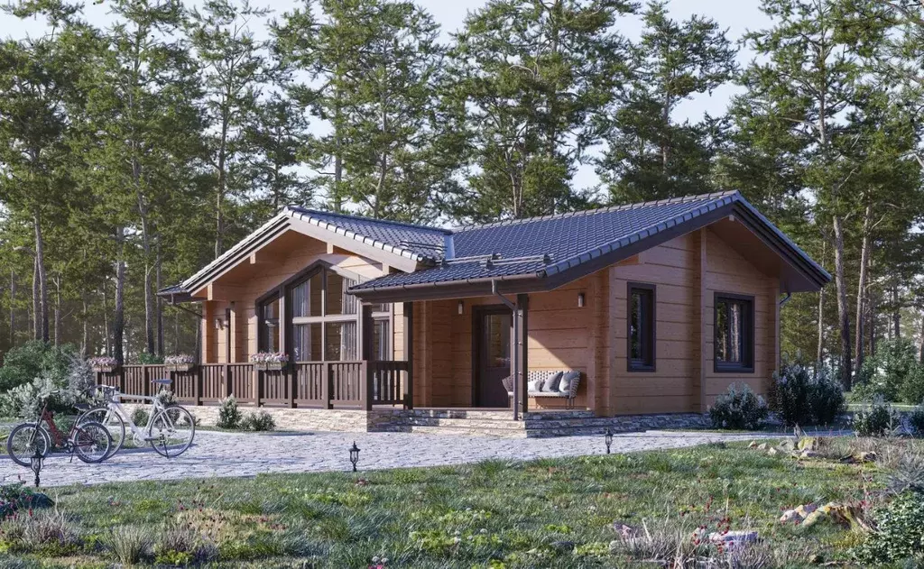 Дом в Ленинградская область, Приозерский район, Ромашкинское с/пос, ... - Фото 1