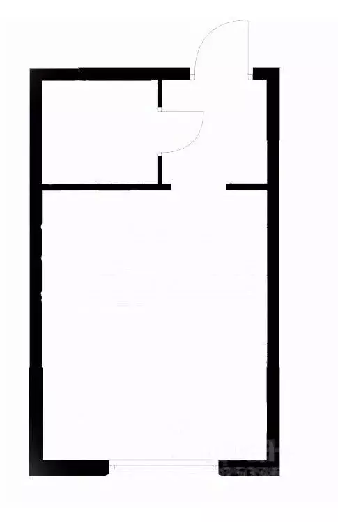 Студия Москва ул. Саларьевская, 8к3 (19.0 м) - Фото 1