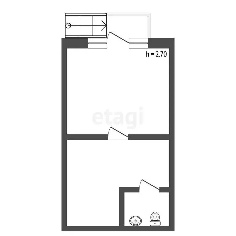 Торговая площадь (41 м) - Фото 1