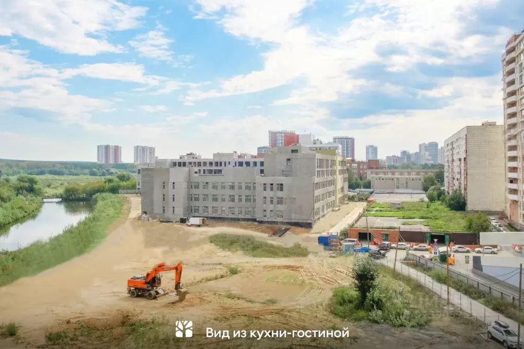 1-к кв. Свердловская область, Екатеринбург ул. Машинная, 1В/4 (53.08 ... - Фото 2