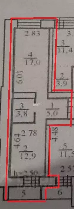 1-к кв. Новосибирская область, Новосибирск Кубовая ул., 96/2 (38.7 м) - Фото 1