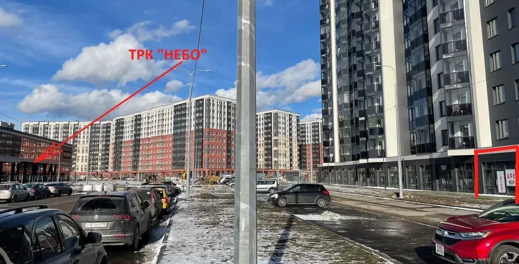 Торговая площадь в Ленинградская область, Мурино Всеволожский район, ... - Фото 1