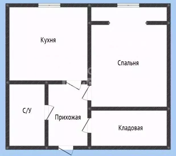 1-к кв. Дагестан, Каспийск ш. Каспийское, 17к4 (45.3 м) - Фото 1
