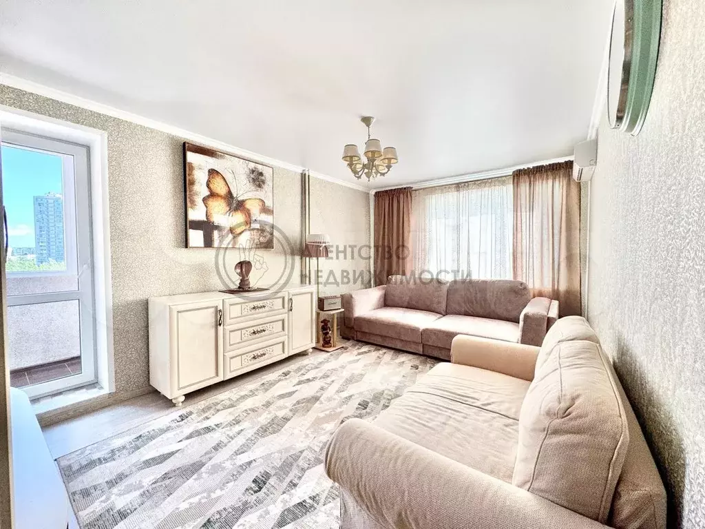 2-к. квартира, 55 м, 8/9 эт. - Фото 1