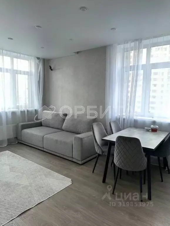 2-к кв. Тюменская область, Тюмень ул. Алматинская, 4 (55.0 м) - Фото 1