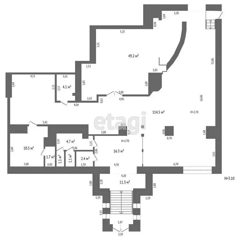 Офис (243.9 м) - Фото 0