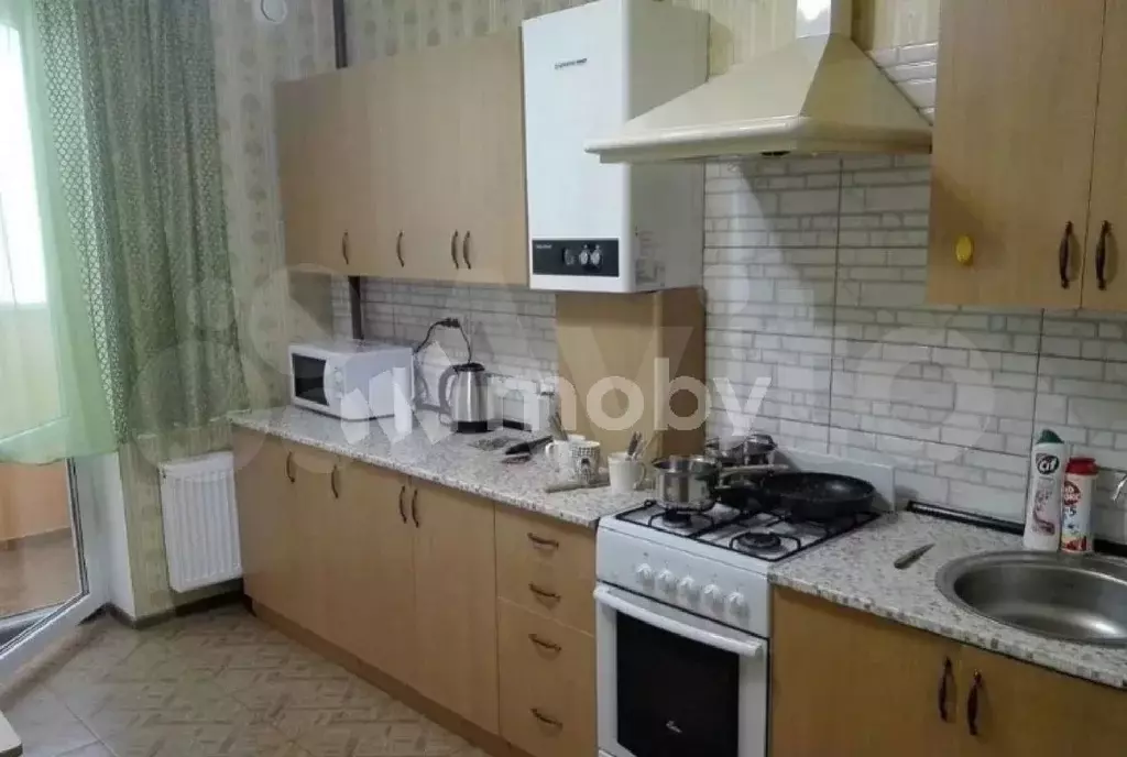 1-к. квартира, 37,1 м, 5/9 эт. - Фото 0