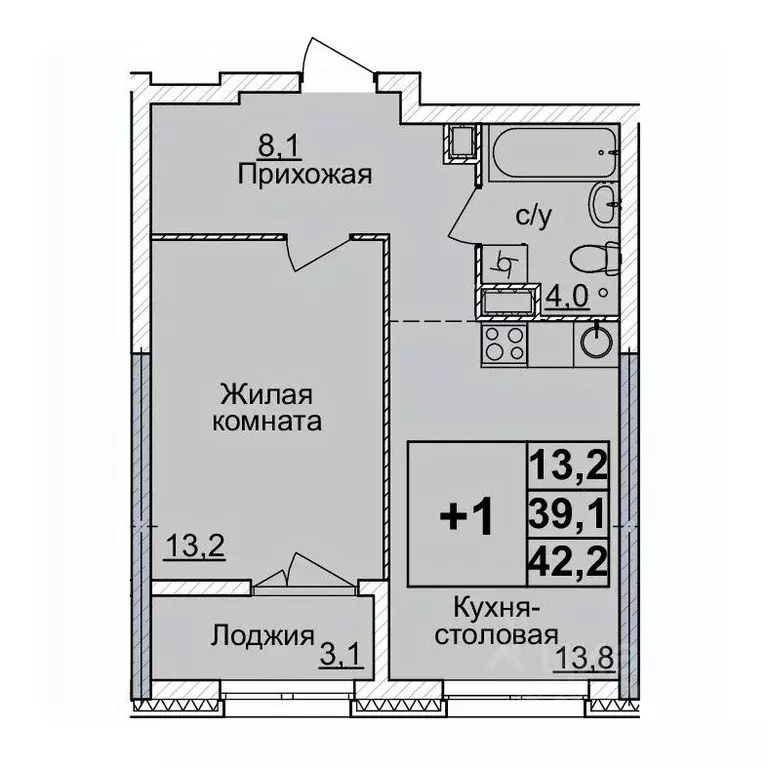 1-к кв. Нижегородская область, Нижний Новгород Горизонты Нижнего жилой ... - Фото 0