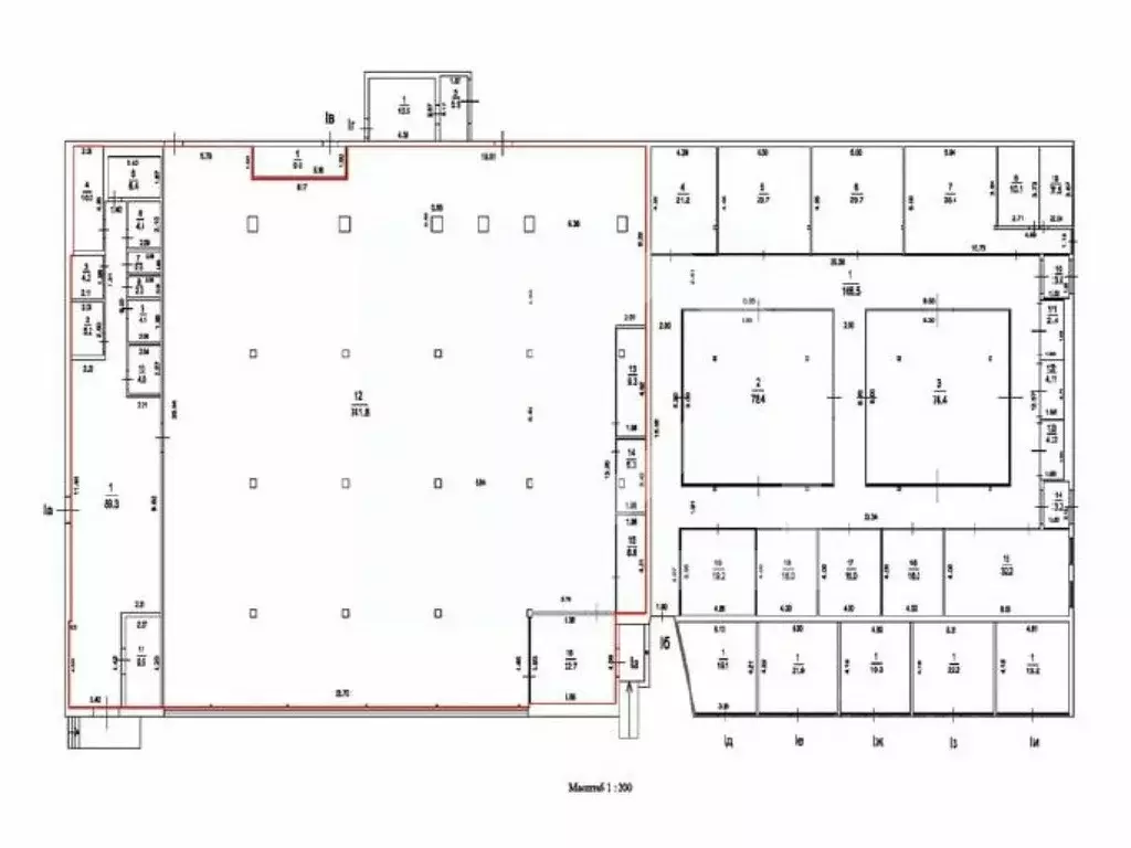 Помещение свободного назначения в Москва Кронштадтский бул., 30Б (1628 ... - Фото 2