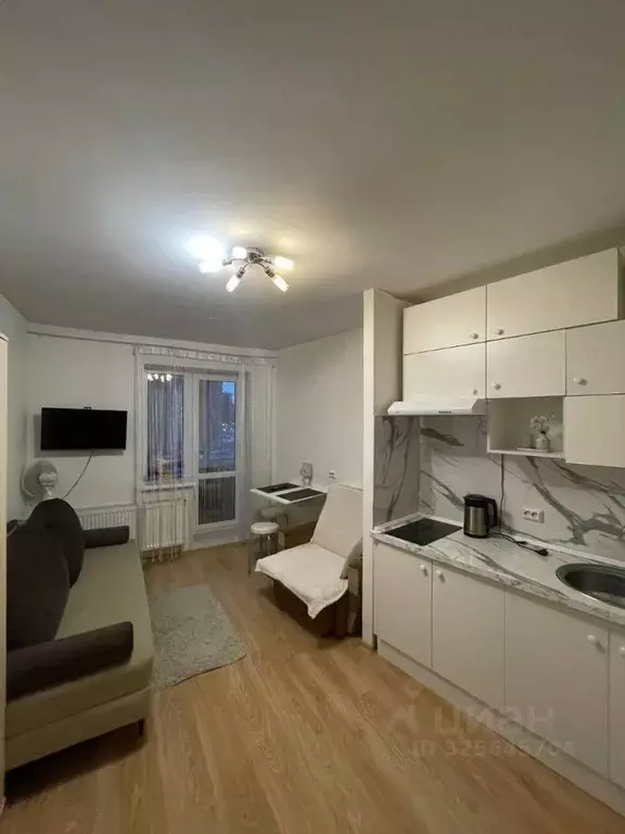 Студия Ленинградская область, Мурино Всеволожский район, ул. Шоссе в ... - Фото 1