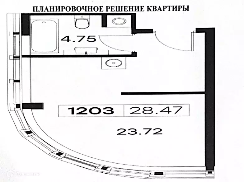 Продаётся квартира-студия, 28 м - Фото 0