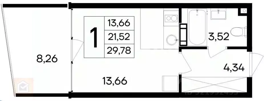 Студия Крым, Сакский район, Лесновское с/пос, с. Прибрежное ул. ... - Фото 2