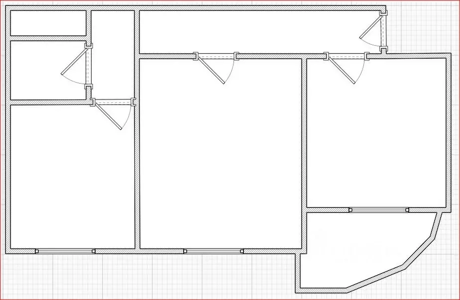 2-к кв. Татарстан, Казань ул. Ноксинский Спуск, 33 (51.2 м) - Фото 2