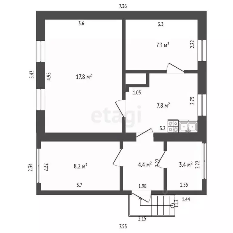 Дом в Челябинская область, Миасс Верхняя ул., 12 (49 м) - Фото 1