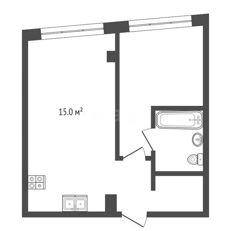 1-комнатная квартира: Анапа, проспект Революции, 3 (60 м) - Фото 0