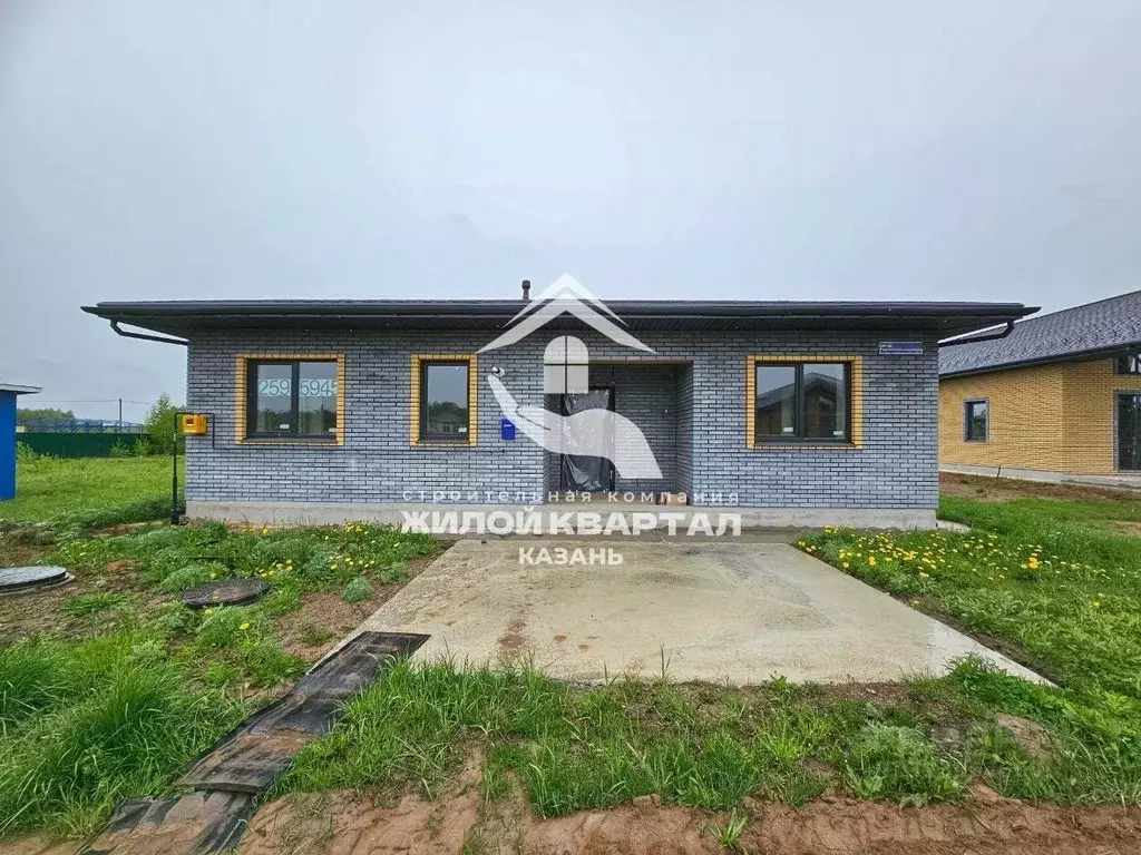 Дом в Татарстан, Зеленодольский район, Большеключинское с/пос, пос. ... - Фото 1