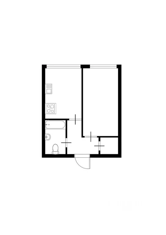 1-к кв. Санкт-Петербург Усть-Славянка тер., просп. Советский, 41к1 ... - Фото 2