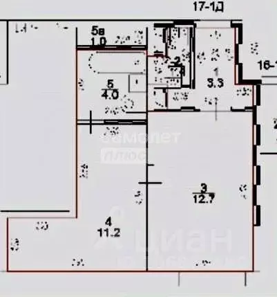 2-к кв. Москва ул. Коминтерна, 15 (33.0 м) - Фото 1