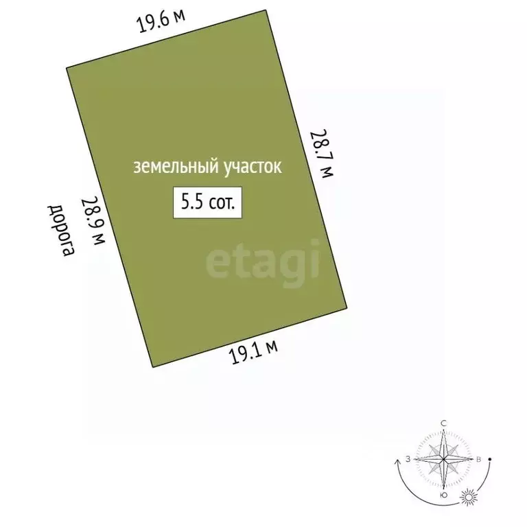 Участок в Крым, Бахчисарай ул. Гурзуфская (5.48 сот.) - Фото 2