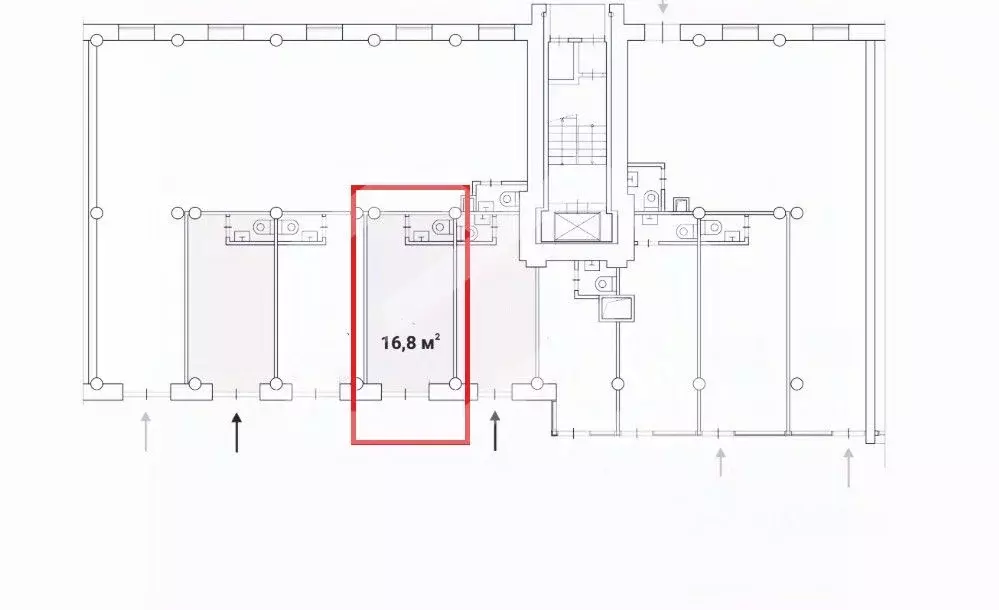 Помещение свободного назначения в Москва Планерная ул., 12К1 (17 м) - Фото 2