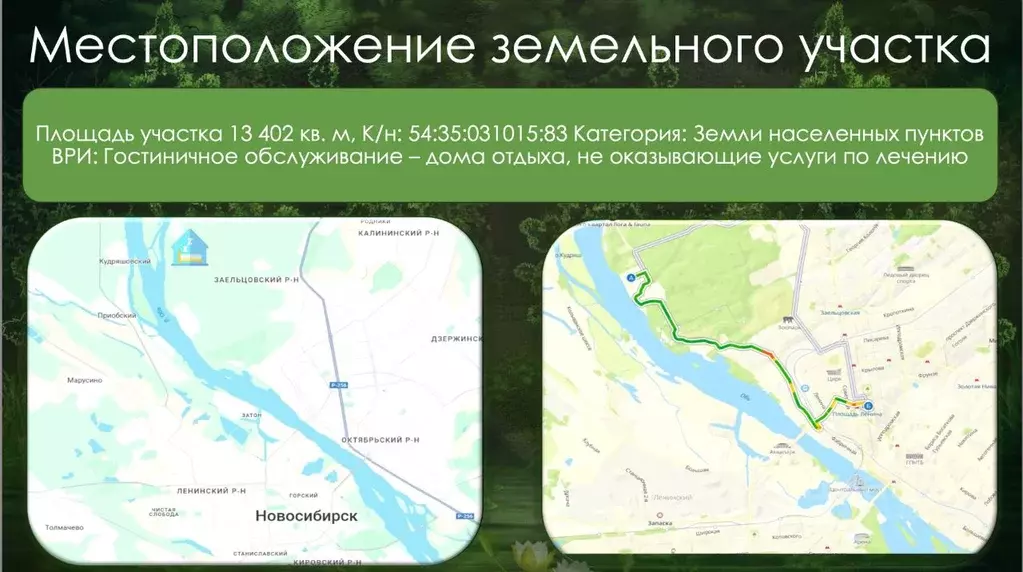Участок в Новосибирская область, Новосибирск Лесное ш., 13 (134.02 ... - Фото 0