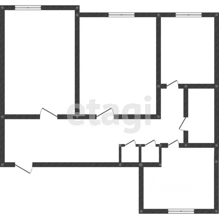 3-к кв. Свердловская область, Нижний Тагил ул. Коминтерна, 66 (56.7 м) - Фото 1