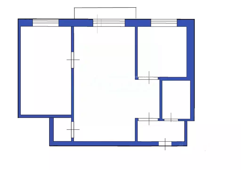 2-к кв. Кемеровская область, Кемерово ул. Дзержинского, 6 (41.3 м) - Фото 2