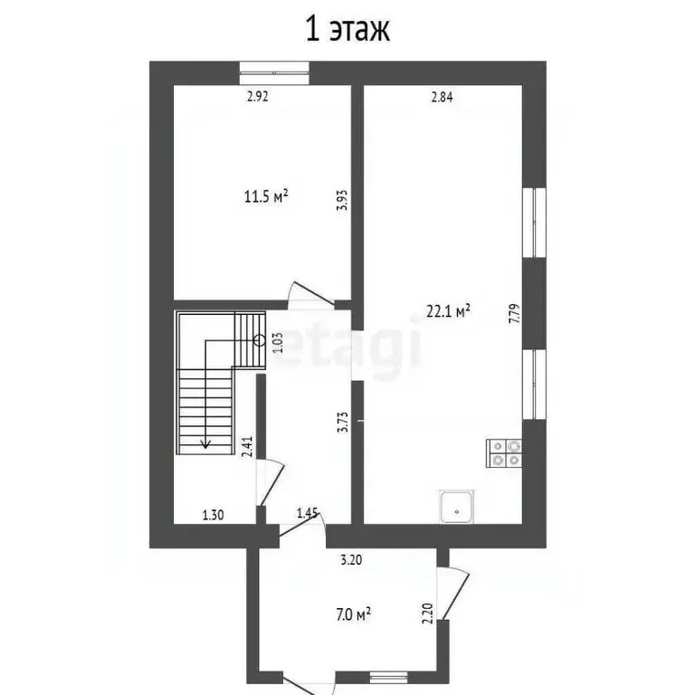 Дом в Тюменская область, Тюмень СОСН Геолог-1 тер., ул. Плодовая (95 ... - Фото 2