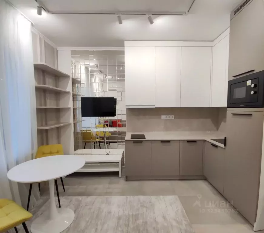 Студия Москва ул. Берзарина, 32А (23.7 м) - Фото 2