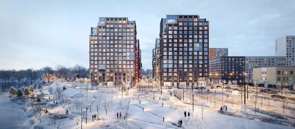 Квартира, 2 комнаты, 52.1 м - Фото 2