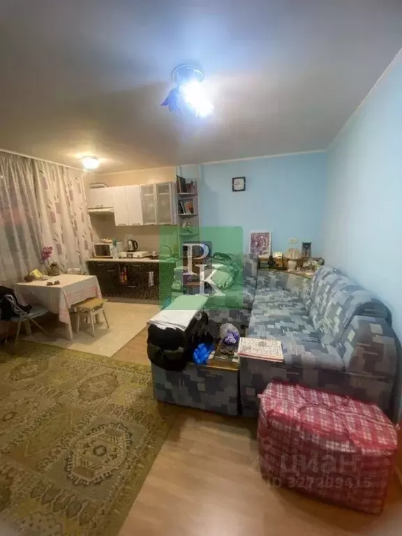 1-к кв. Севастополь ул. Хрусталева, 105 (27.1 м) - Фото 2