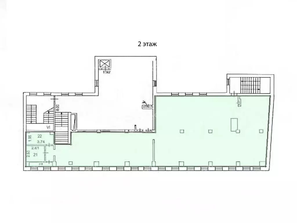 Офис в Москва Оружейный пер., 13С1 (257 м) - Фото 2