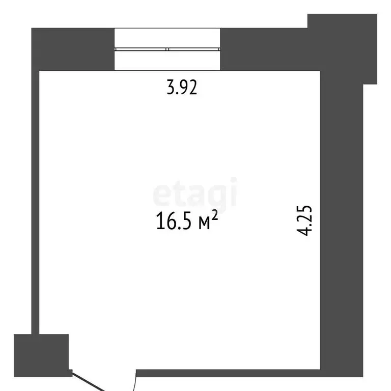 Комната, 16.5 м - Фото 1