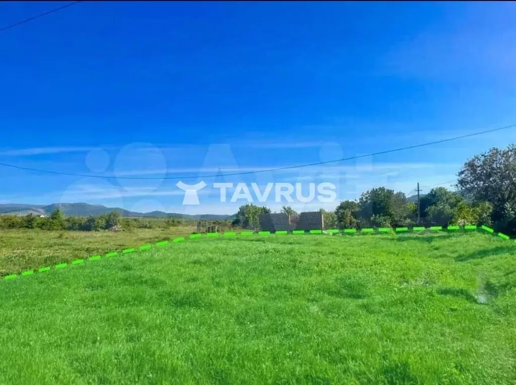 Участок в Крым, Симферопольский район, Перовское с/пос, Новозбурьевка ... - Фото 1