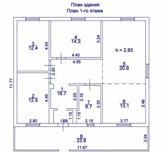 Дом в посёлок Малая Топка, Саянская улица (120.4 м) - Фото 1