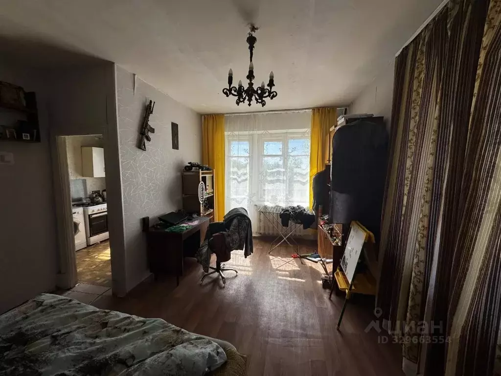 1-к кв. Тверская область, Тверь ул. Фадеева, 17 (32.4 м) - Фото 1