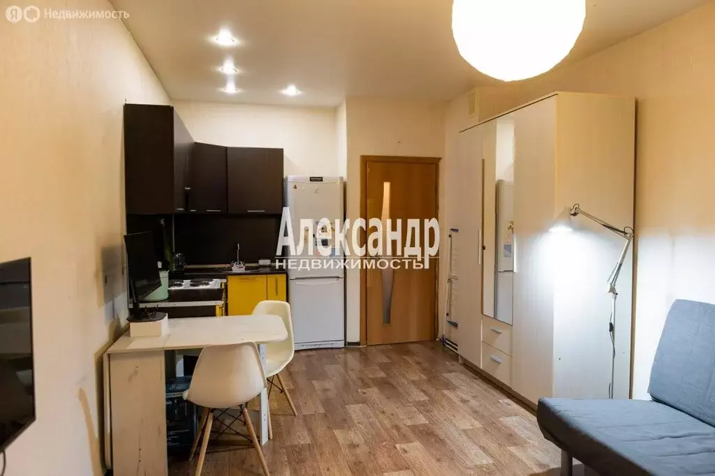 Квартира-студия: Санкт-Петербург, улица Оптиков, 45к2 (27.6 м) - Фото 1