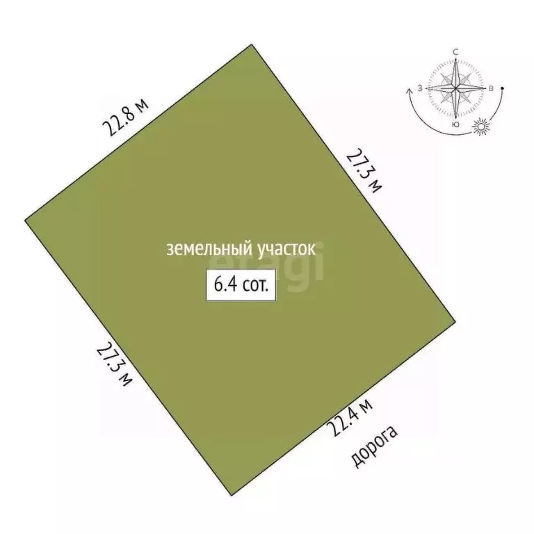 Участок в Ростовская область, Аксайский район, Старочеркасская ст-ца ... - Фото 2