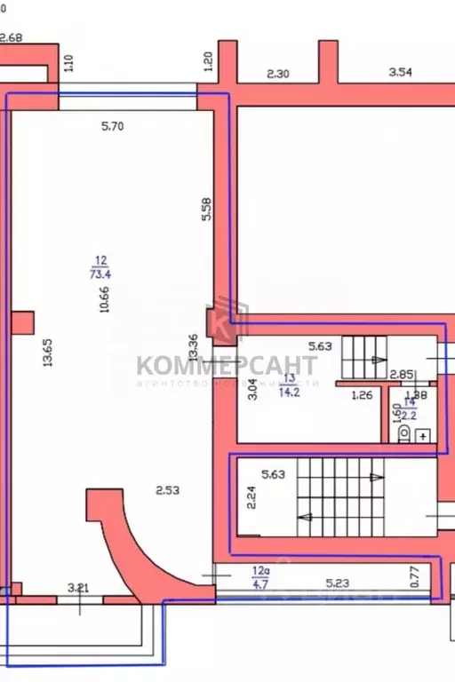 Торговая площадь в Нижегородская область, Нижний Новгород ул. Максима ... - Фото 2