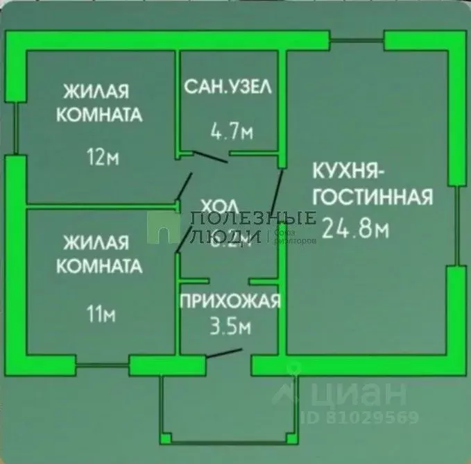 Дом в Амурская область, Благовещенск городской округ, с. Садовое ул. ... - Фото 1