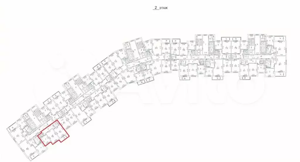 Аукцион: 2-к. квартира, 57,7 м, 2/23 эт. - Фото 1