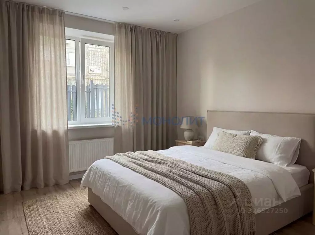 2-к кв. Нижегородская область, Нижний Новгород Агрономическая ул., 41 ... - Фото 1